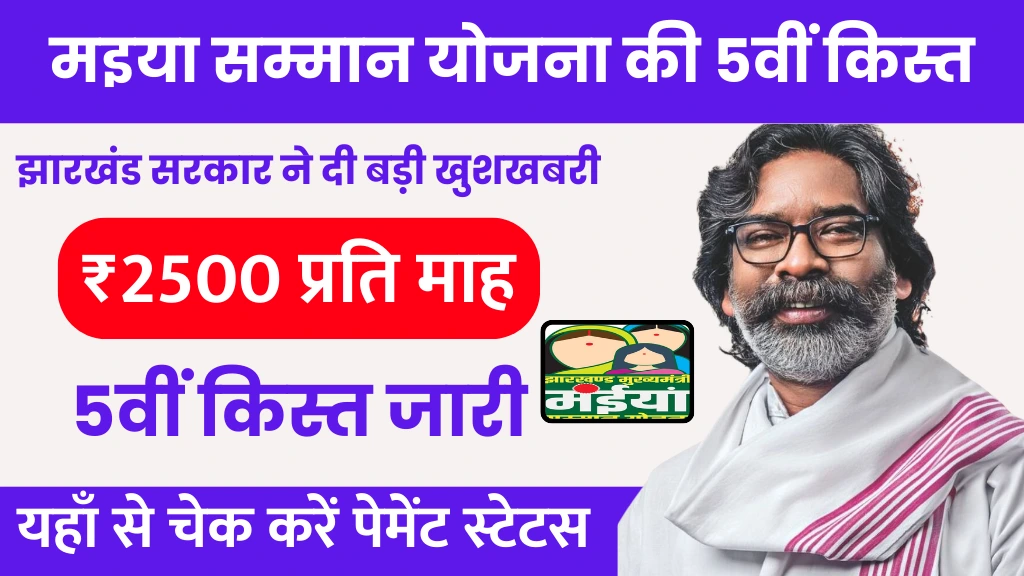 Maiya Samman Yojana 5 Kist