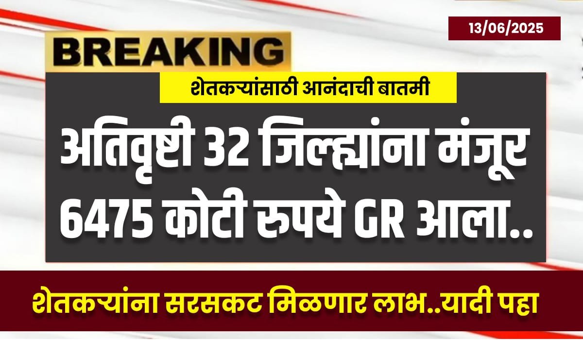 Ativrushti Anudan Maharashtra 2024