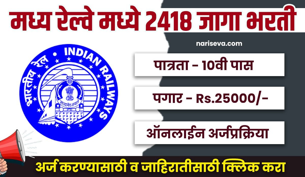 Central Railway Recruitement 2025